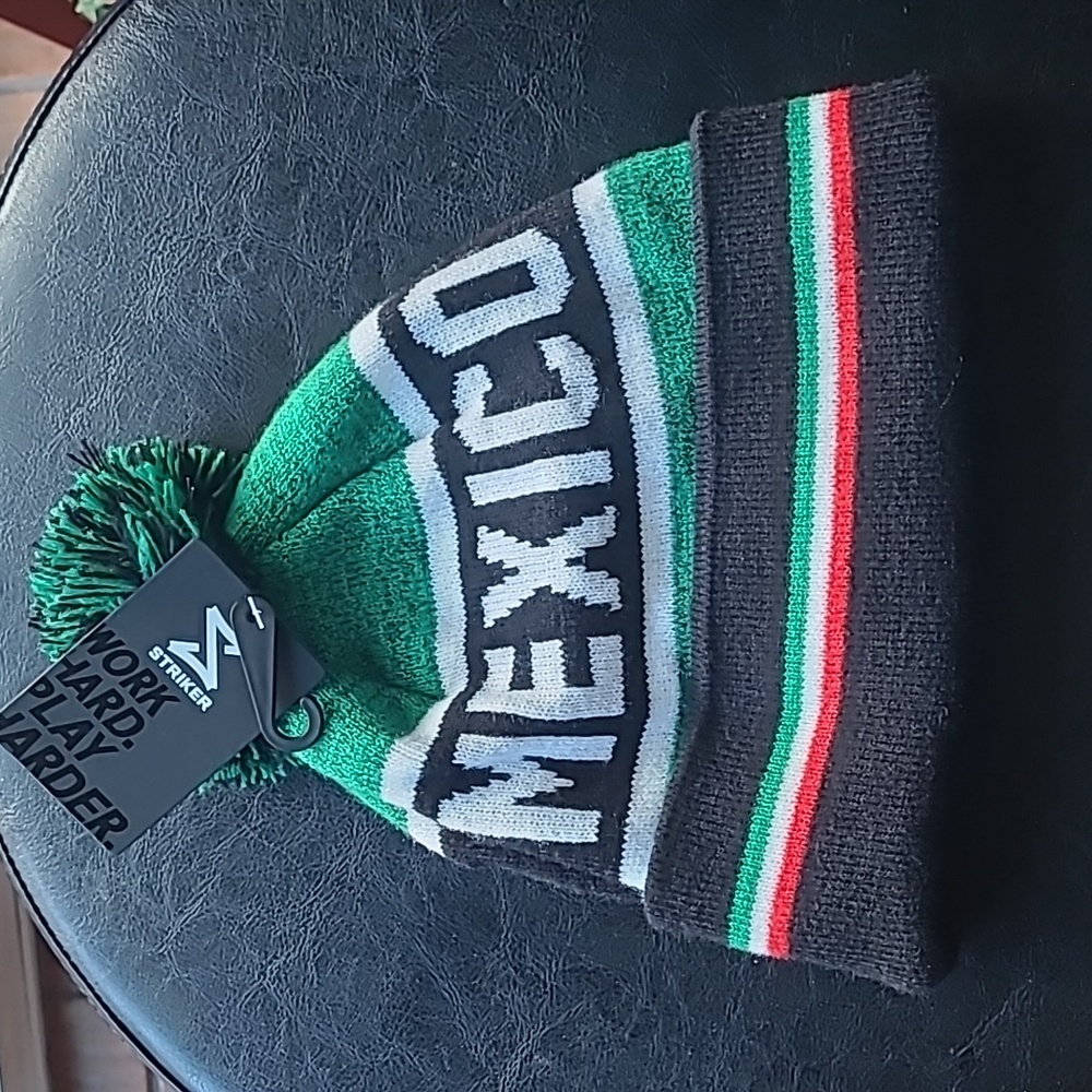 Mexico Pom Beanie